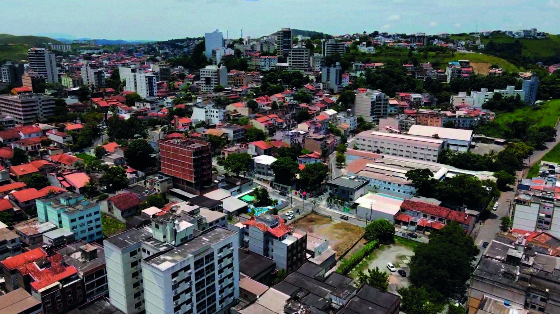 Vista aérea do Jardim Amália