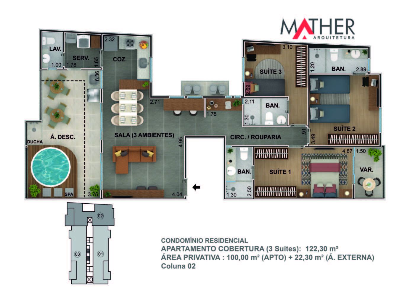 Planta Cobertura 703